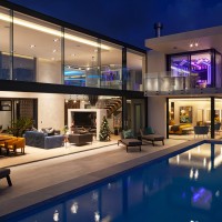 Architectural image of golf estate property, South African architectural photographer, Garden Route photographer