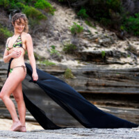 Garden route photographer, bikini shoot, model shoot, fitness shoot